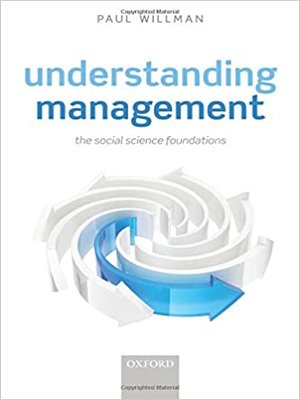cover image of Understanding management